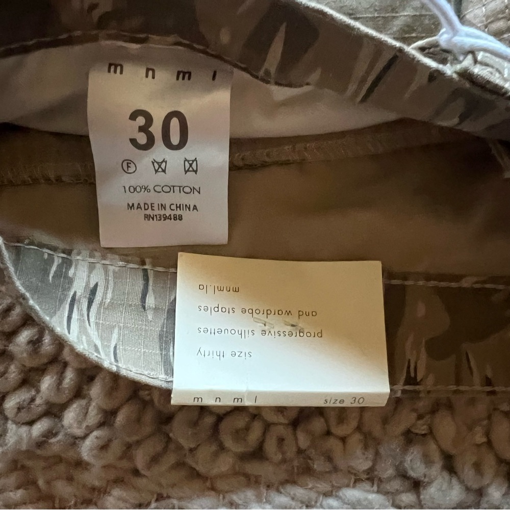 MNML Brown and Tan Cargo Pants - Picture 7 of 7